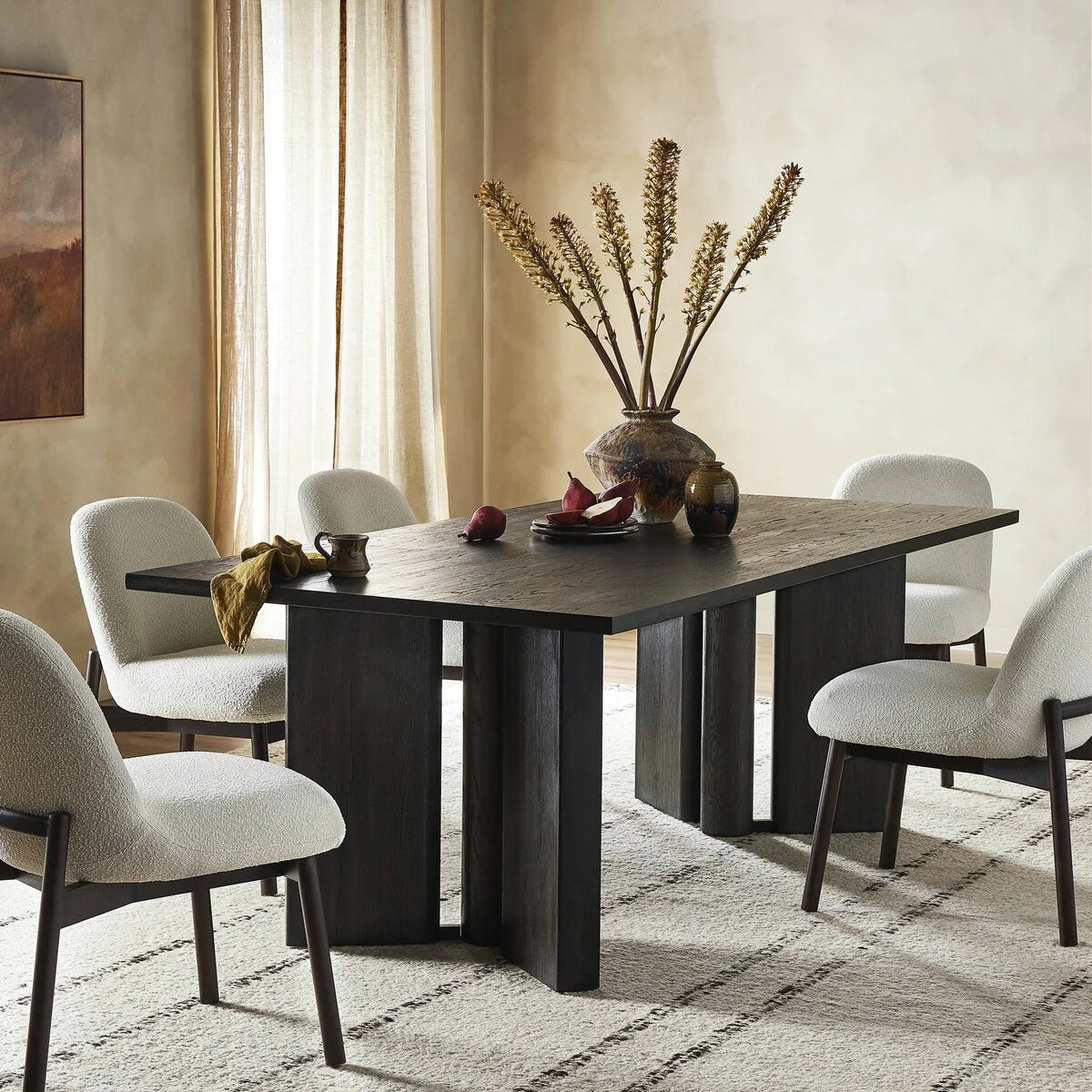 Luxury Modern Huxley Dining Table European Style for Villa