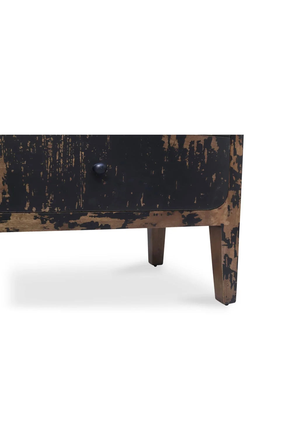 Luxury Modern Iris 2-Drawer Nightstand European Style for Villa