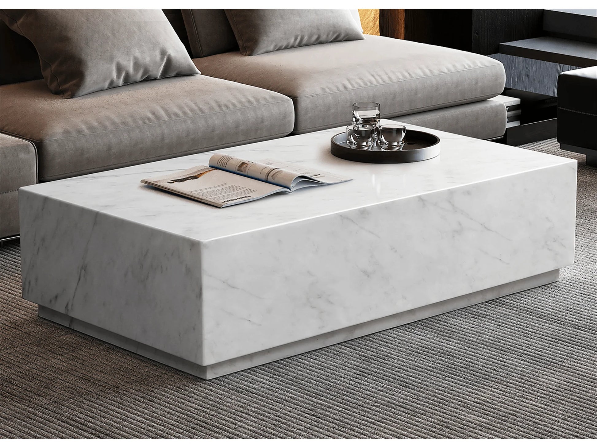 Luxury Modern Iris Coffee Table European Style for Villa