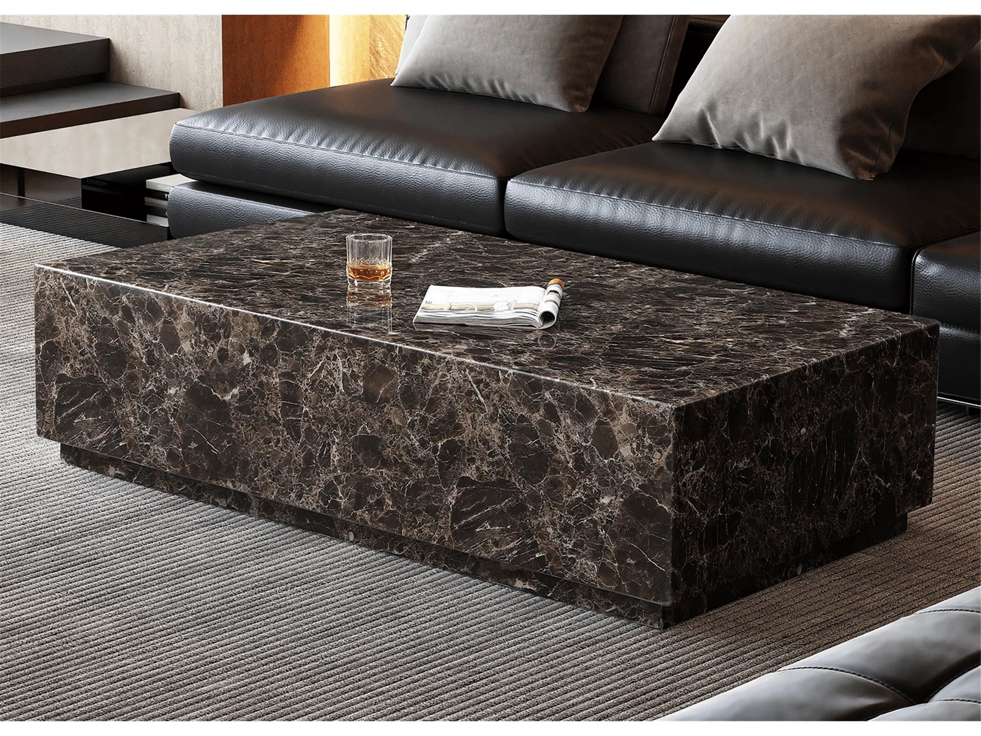Luxury Modern Iris Coffee Table European Style for Villa