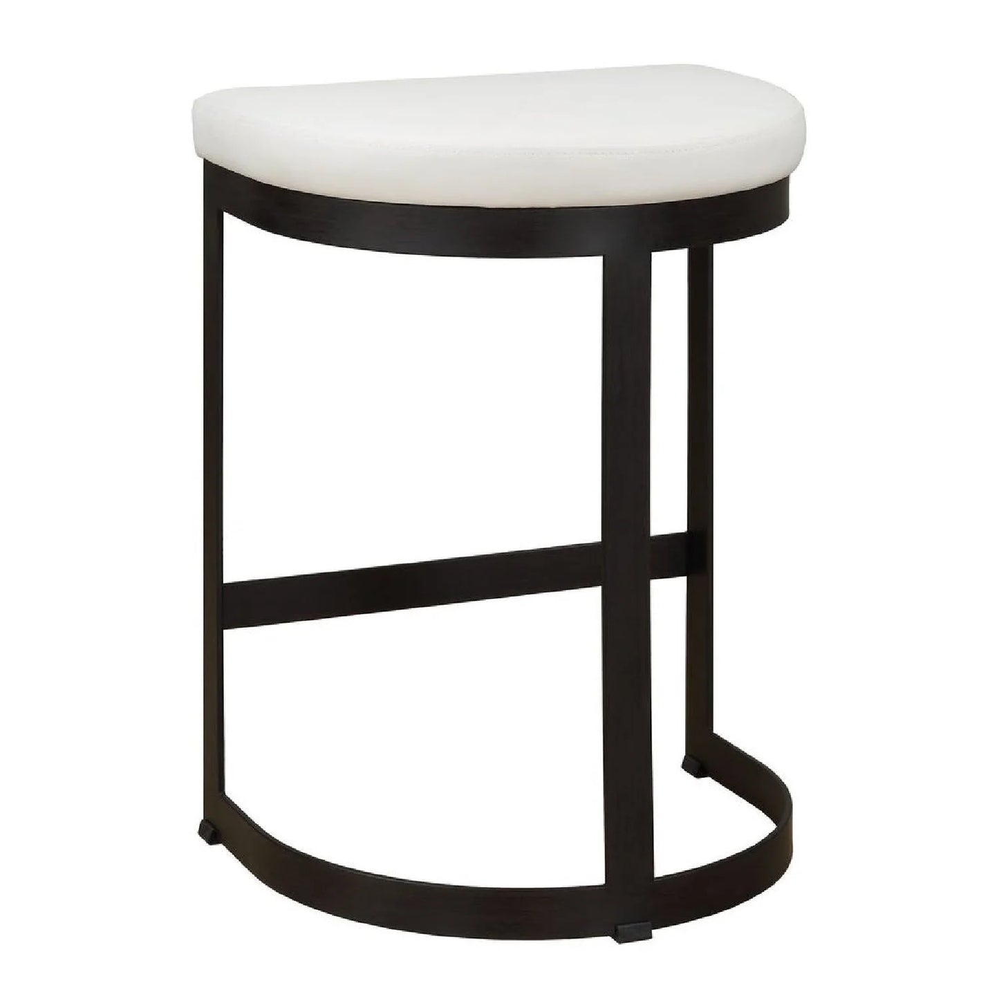 Luxury Modern Iron Arched Counter Stool European Style for Villa