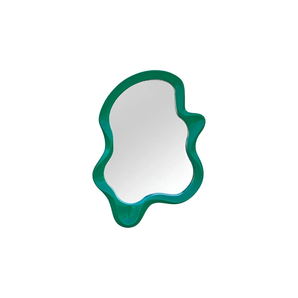 Luxury Modern Irregular Wave Mirror European Style for Villa