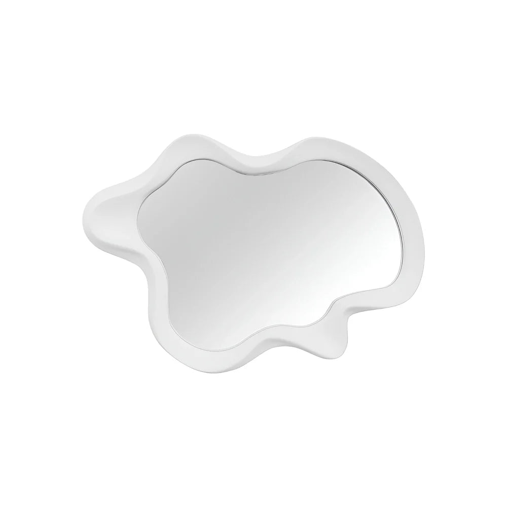 Luxury Modern Irregular Wave Mirror European Style for Villa