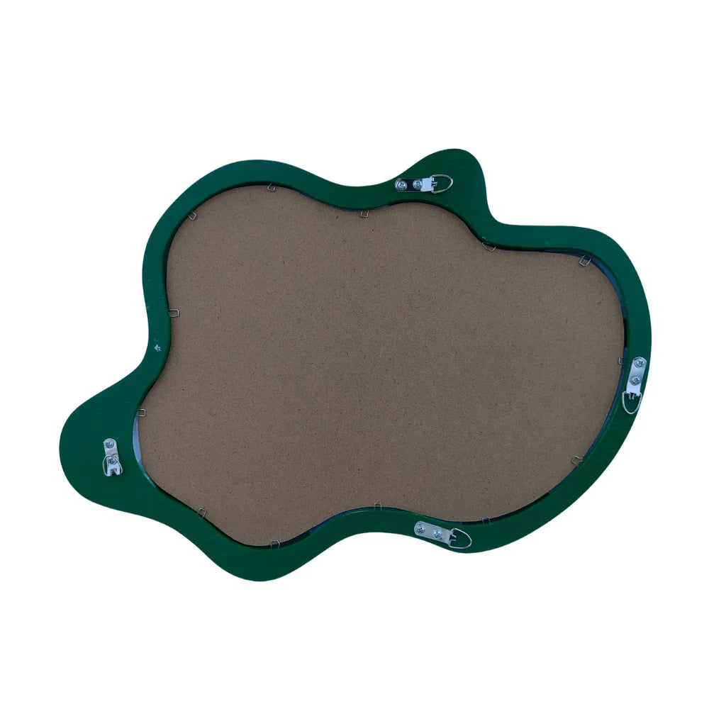 Luxury Modern Irregular Wave Mirror European Style for Villa