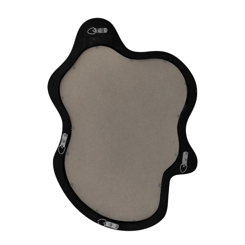 Luxury Modern Irregular Wave Mirror European Style for Villa