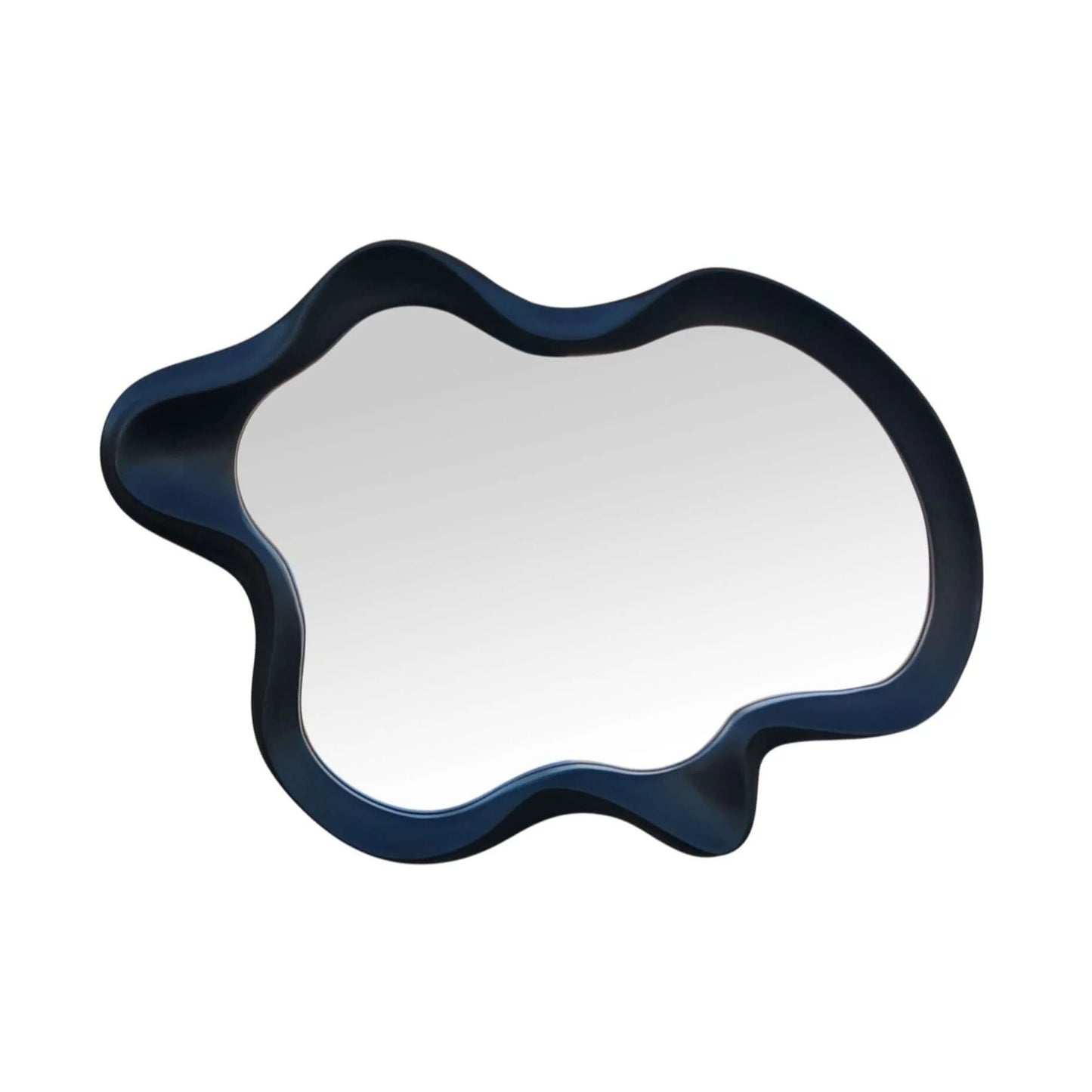 Luxury Modern Irregular Wave Mirror European Style for Villa