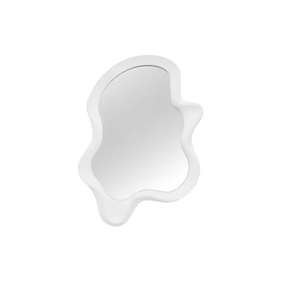 Luxury Modern Irregular Wave Mirror European Style for Villa