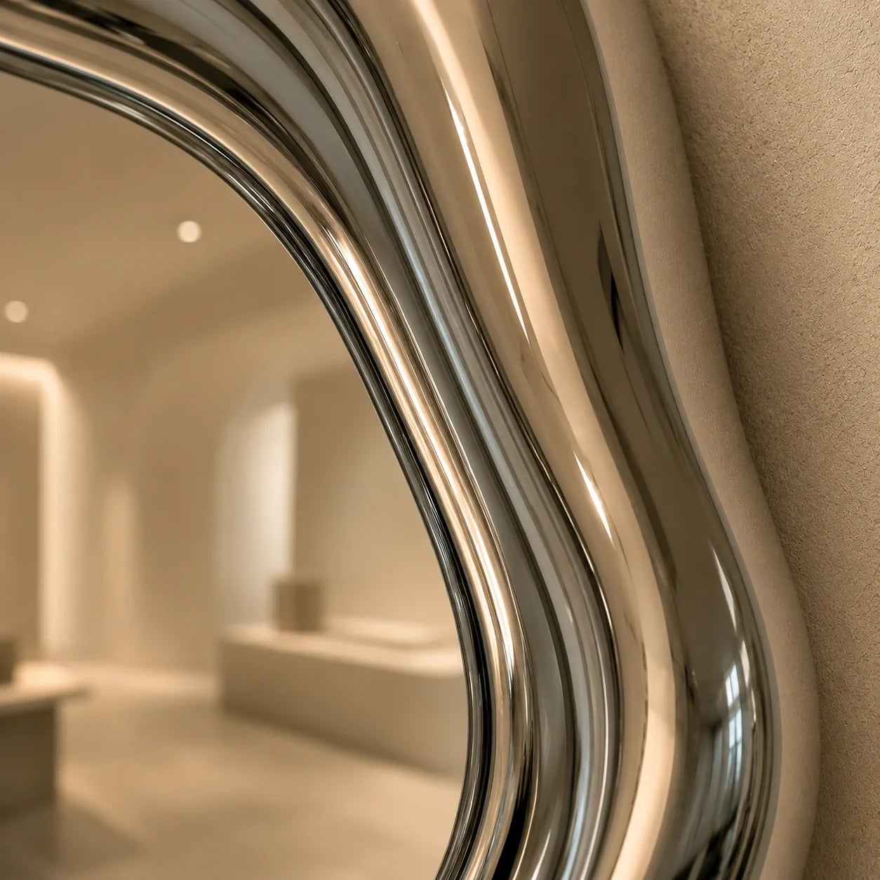 Luxury Modern Isadora Mirror European Style for Villa