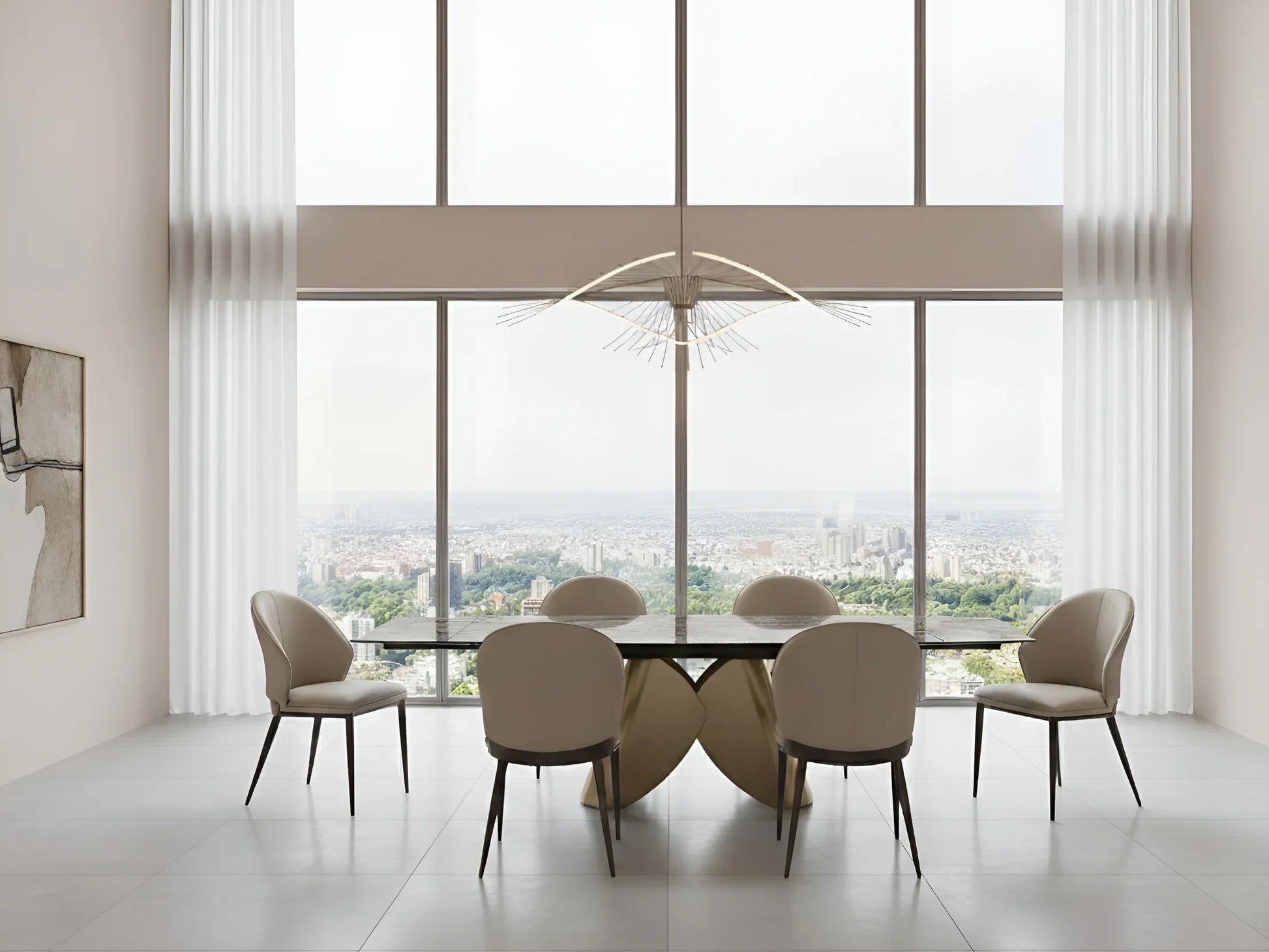 Luxury Modern Italia Dining Table European Style for Villa