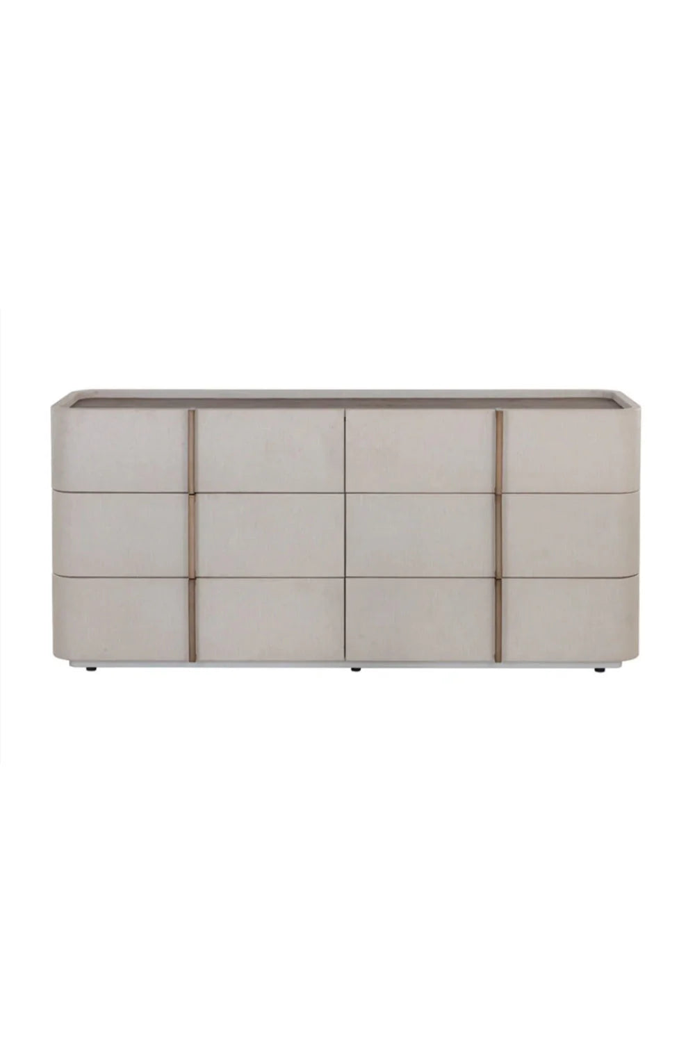 Luxury Modern Jamille 6-Drawer Dresser European Style for Villa