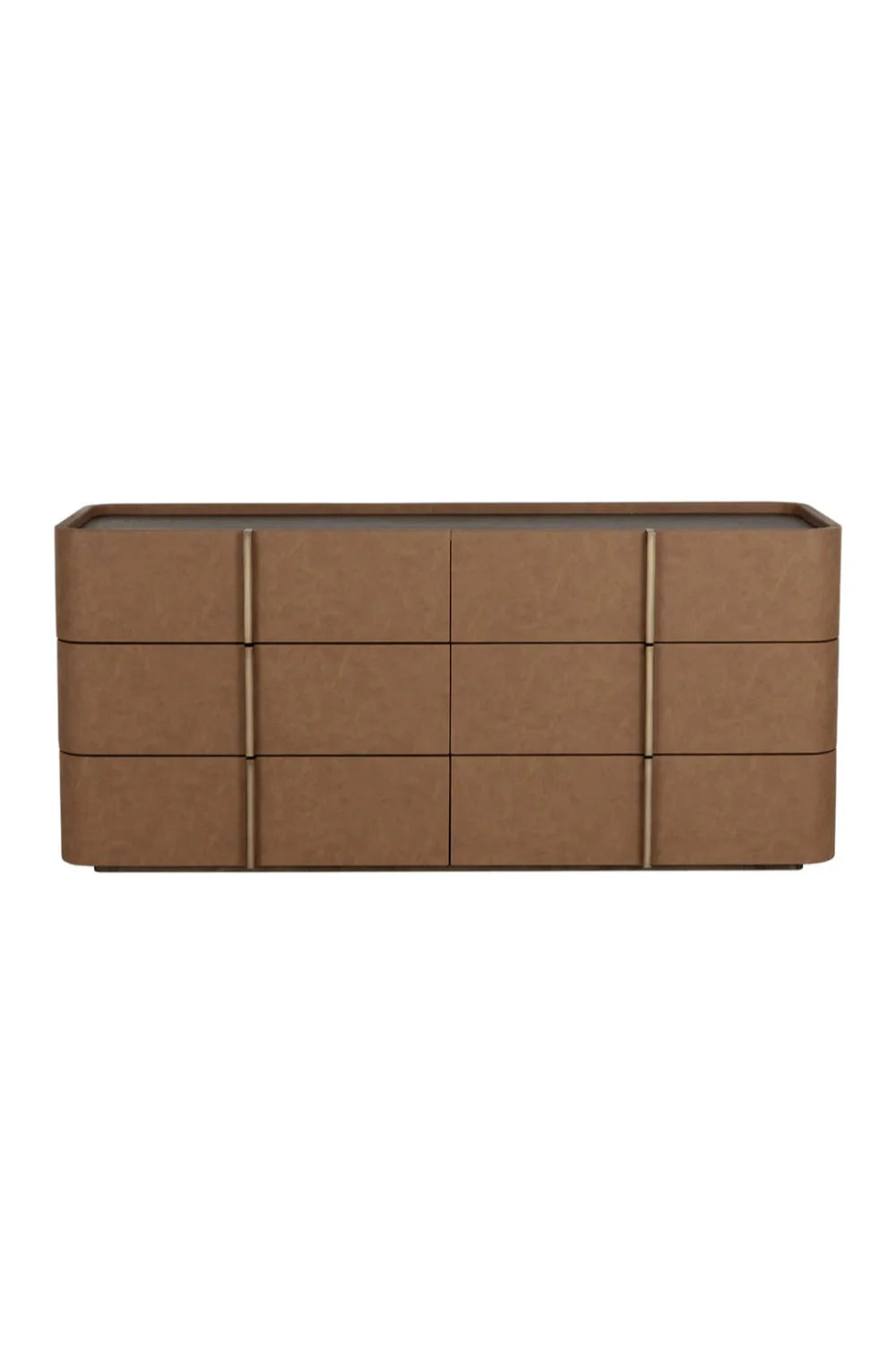 Luxury Modern Jamille 6-Drawer Dresser European Style for Villa