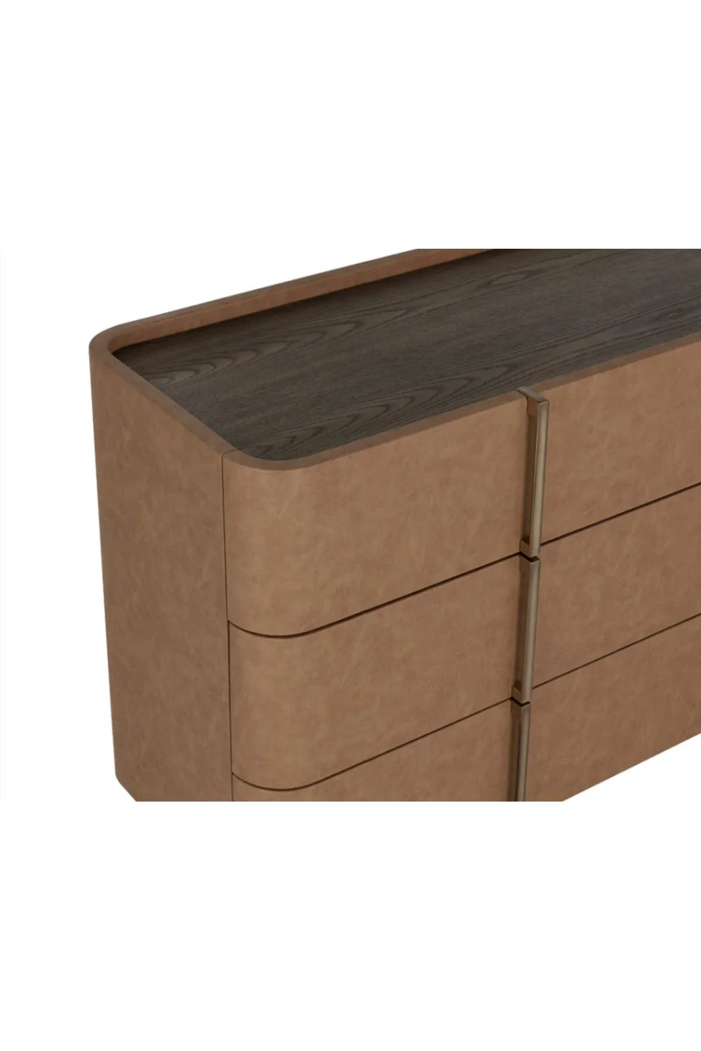 Luxury Modern Jamille 6-Drawer Dresser European Style for Villa
