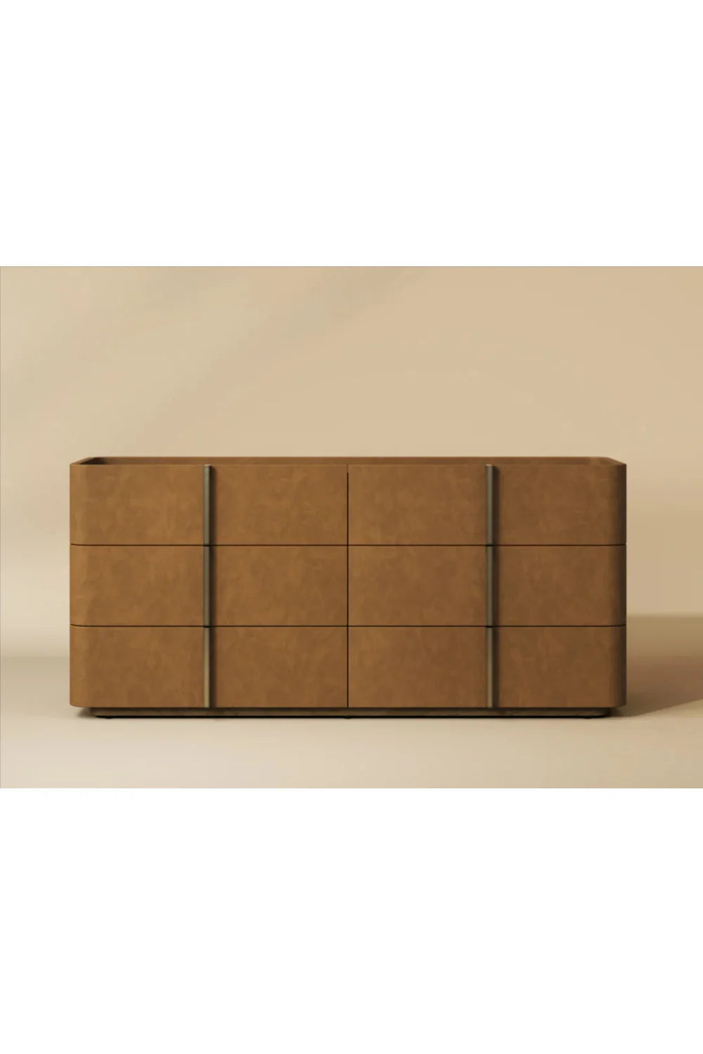 Luxury Modern Jamille 6-Drawer Dresser European Style for Villa