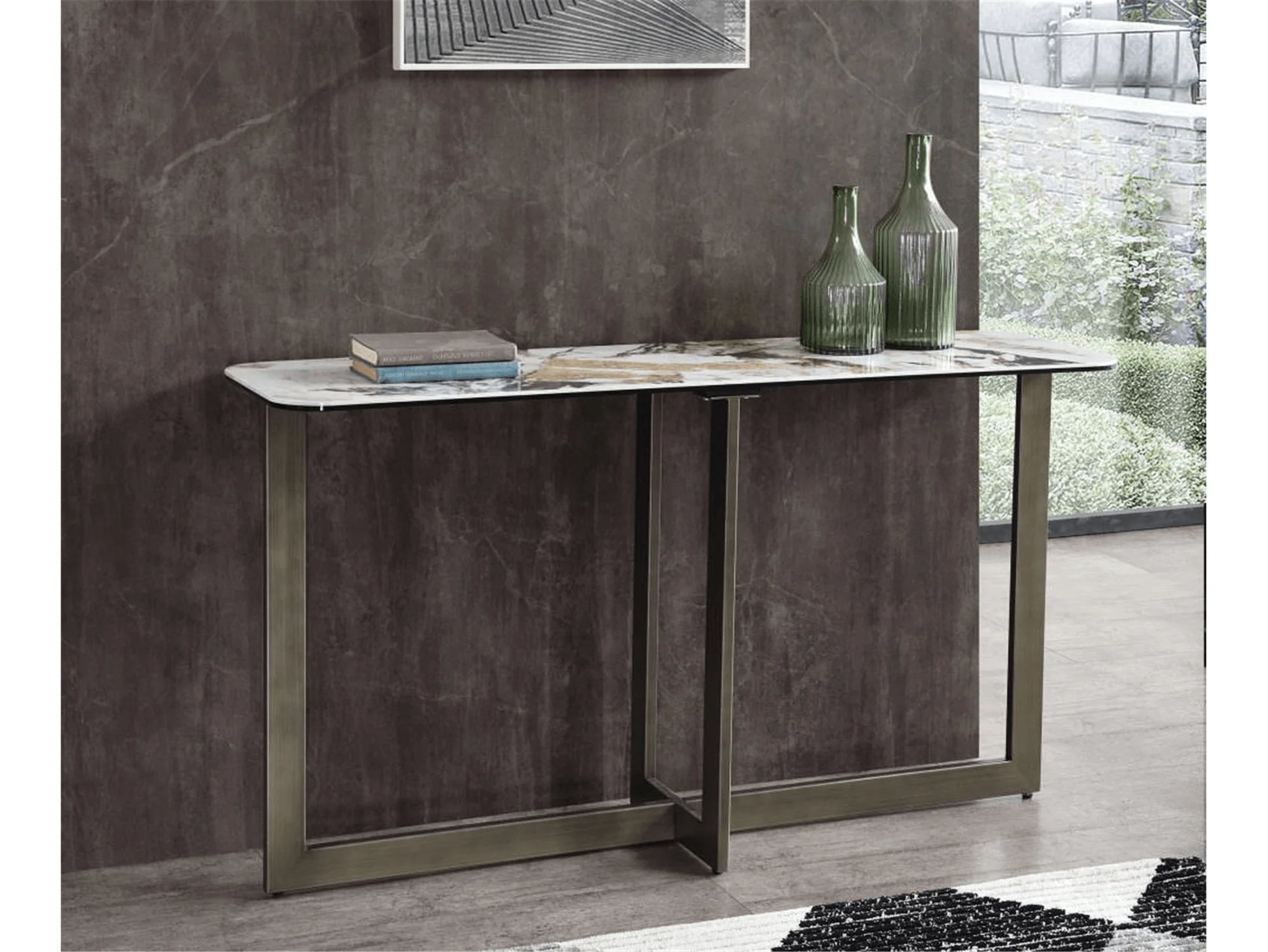 Luxury Modern Janene Console Table European Style for Villa