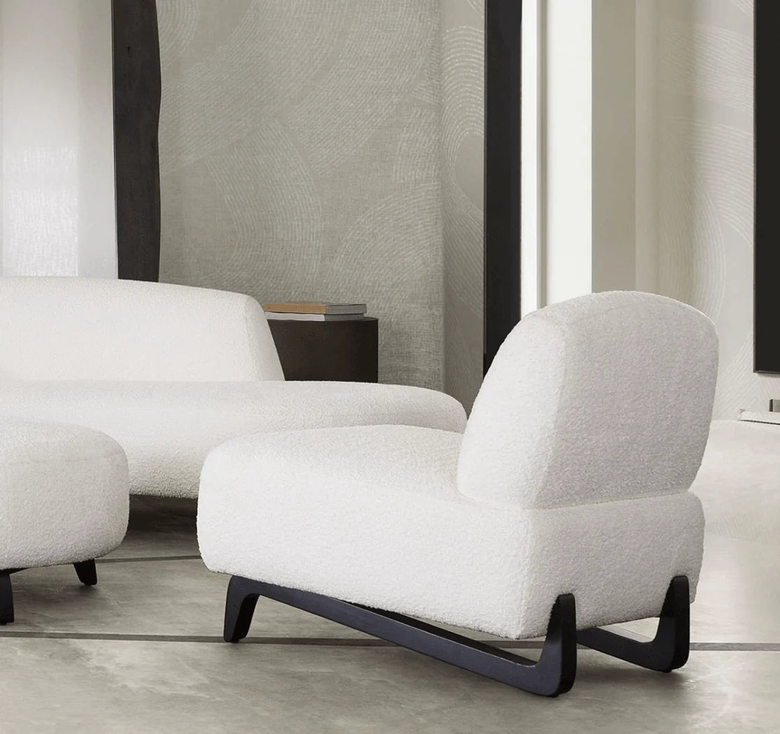 Luxury Modern Jasper Accent Chair European Style for Villa