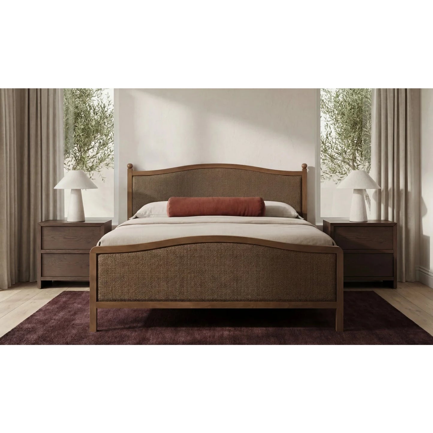 Luxury Modern Jenson Nightstand European Style for Villa