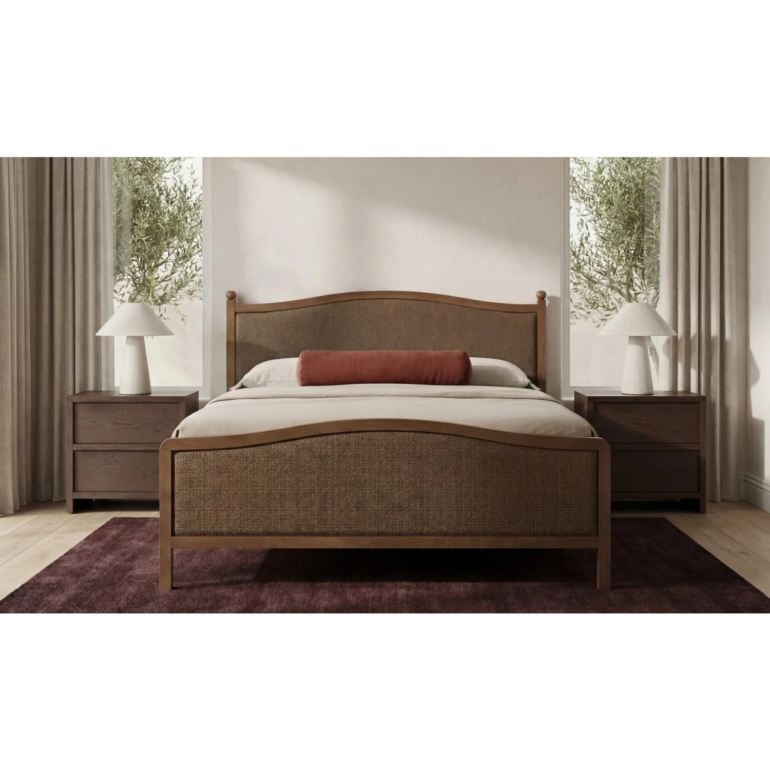 Luxury Modern Jenson Nightstand European Style for Villa