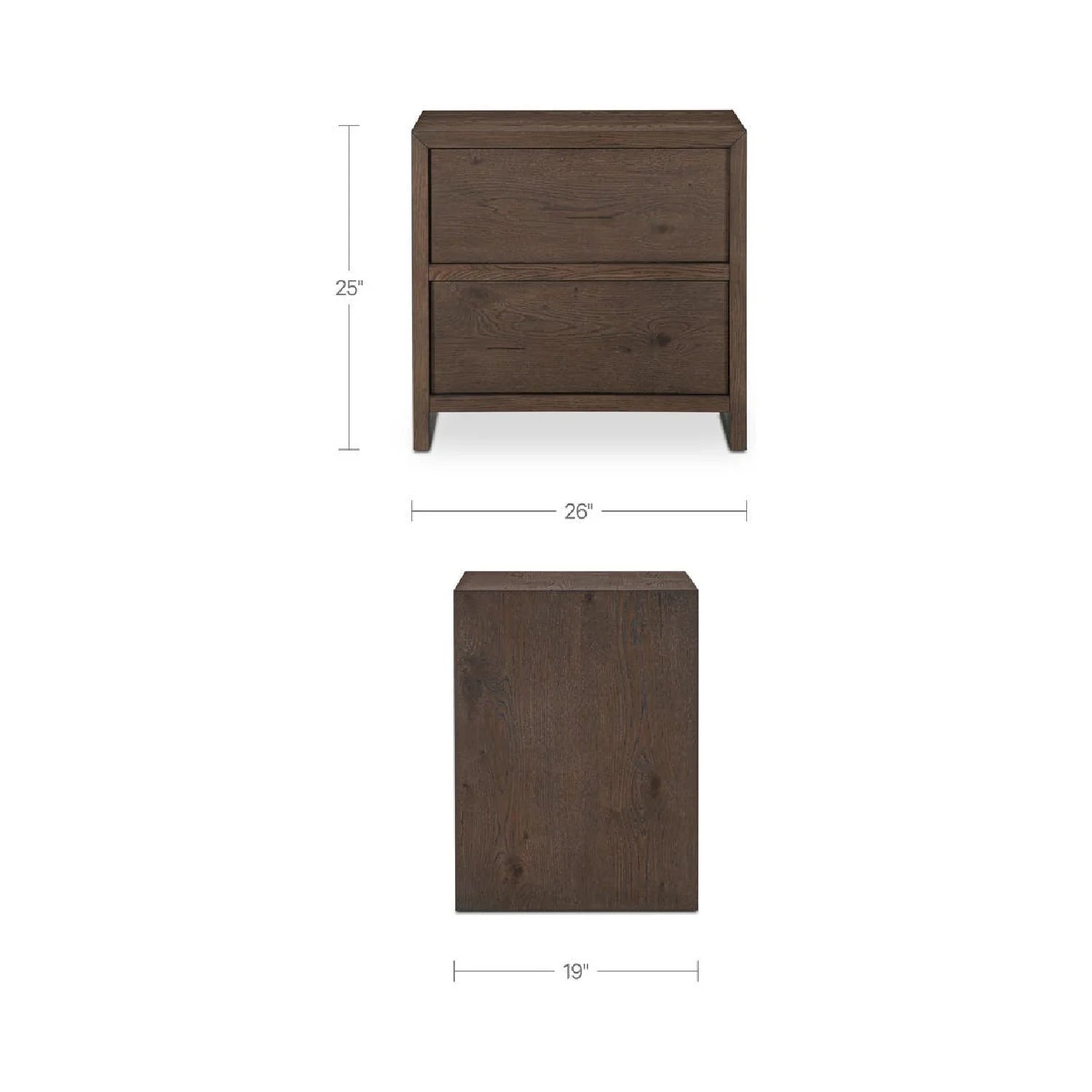 Luxury Modern Jenson Nightstand European Style for Villa