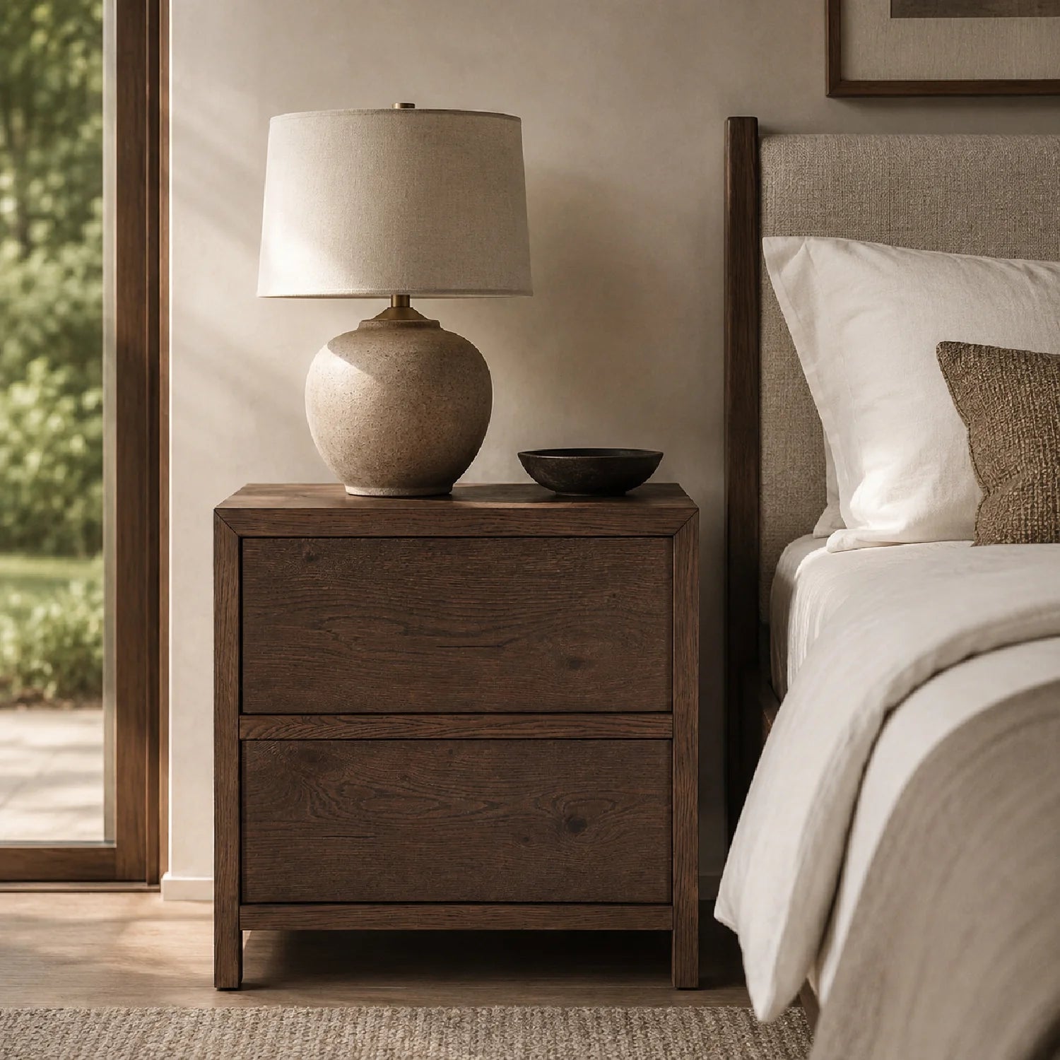 Luxury Modern Jenson Nightstand European Style for Villa
