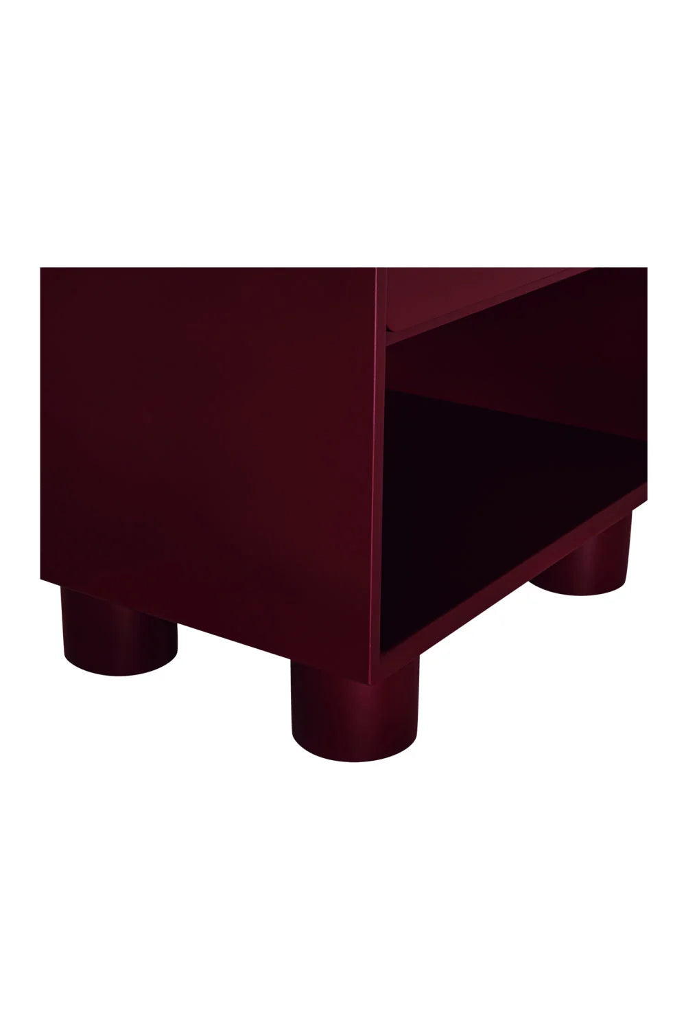 Luxury Modern Jolene 1-Drawer Nightstand European Style for Villa