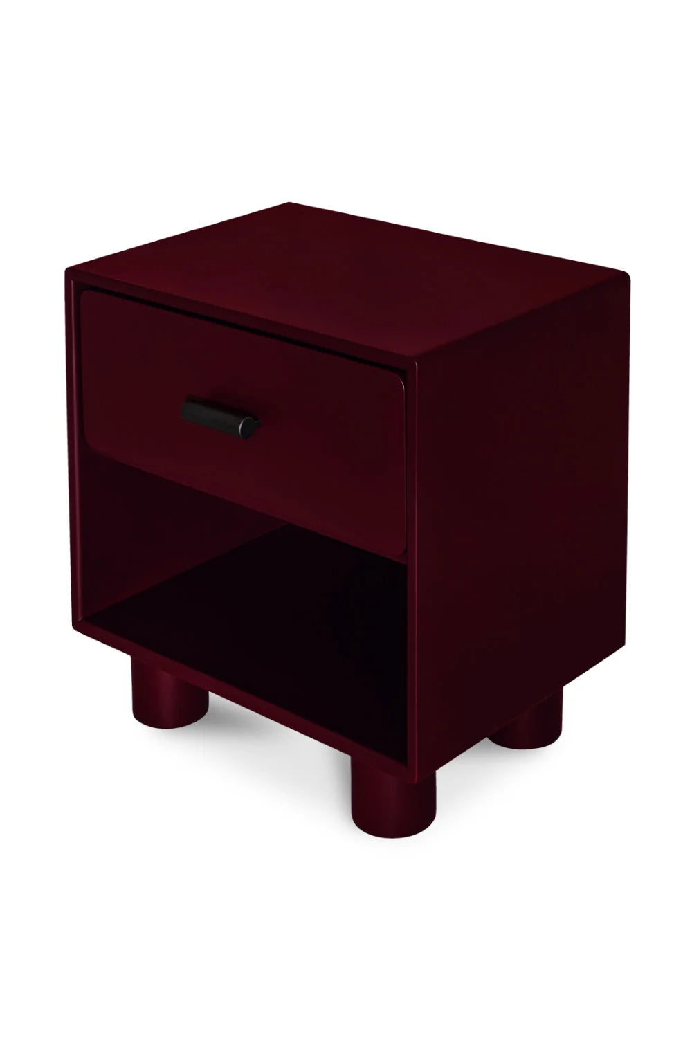 Luxury Modern Jolene 1-Drawer Nightstand European Style for Villa