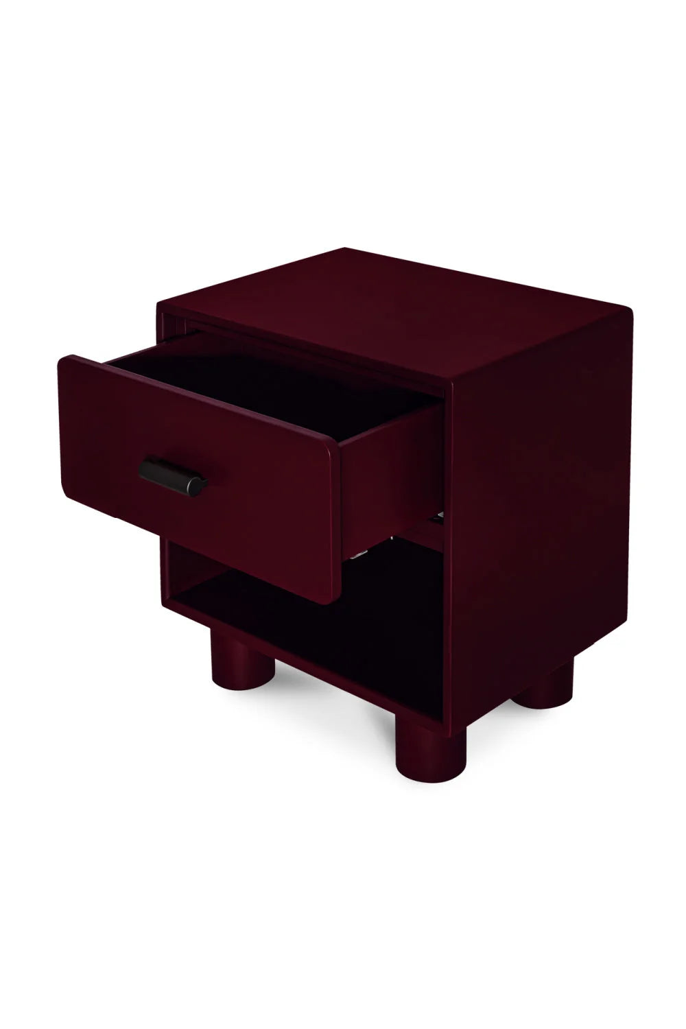Luxury Modern Jolene 1-Drawer Nightstand European Style for Villa