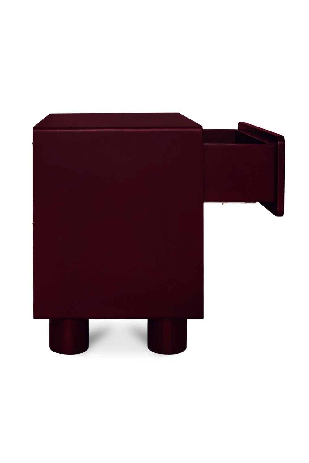 Luxury Modern Jolene 1-Drawer Nightstand European Style for Villa
