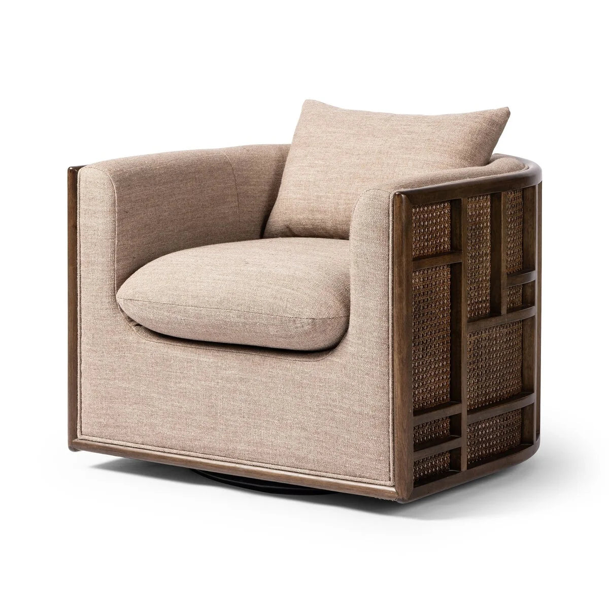 Luxury Modern June Swivel Chair European Style for Villa