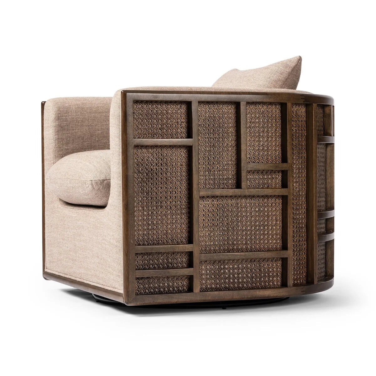 Luxury Modern June Swivel Chair European Style for Villa