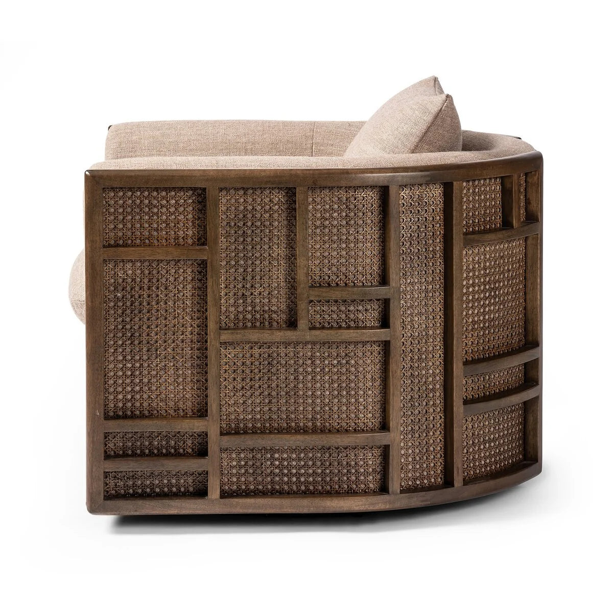 Luxury Modern June Swivel Chair European Style for Villa
