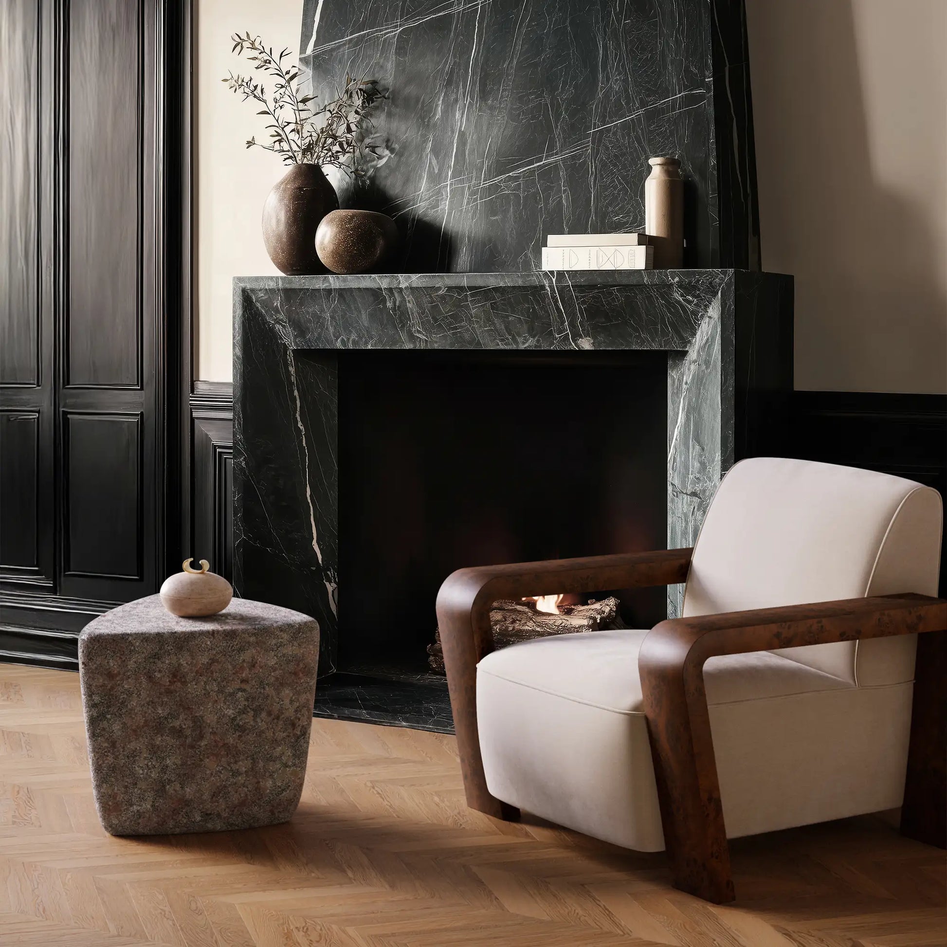 Luxury Modern Kado Stool End Table European Style for Villa