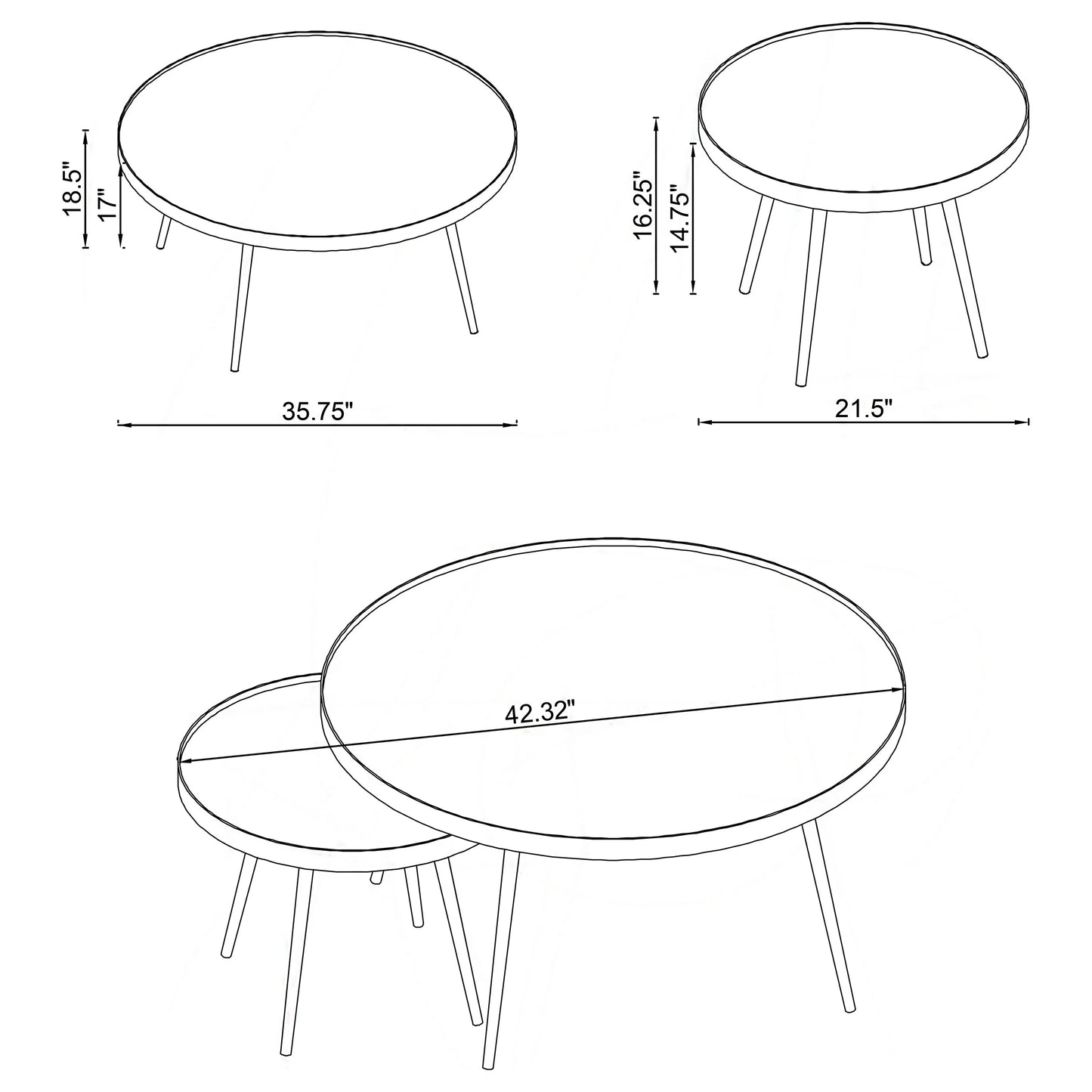 Luxury Modern Kelly Coffee Table European Style for Villa