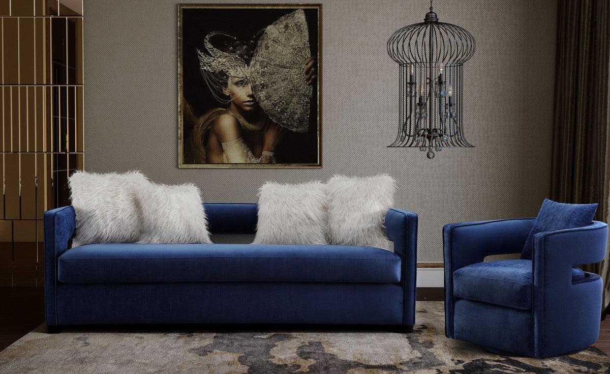 Luxury Modern Kendrick Swivel Chair European Style for Villa
