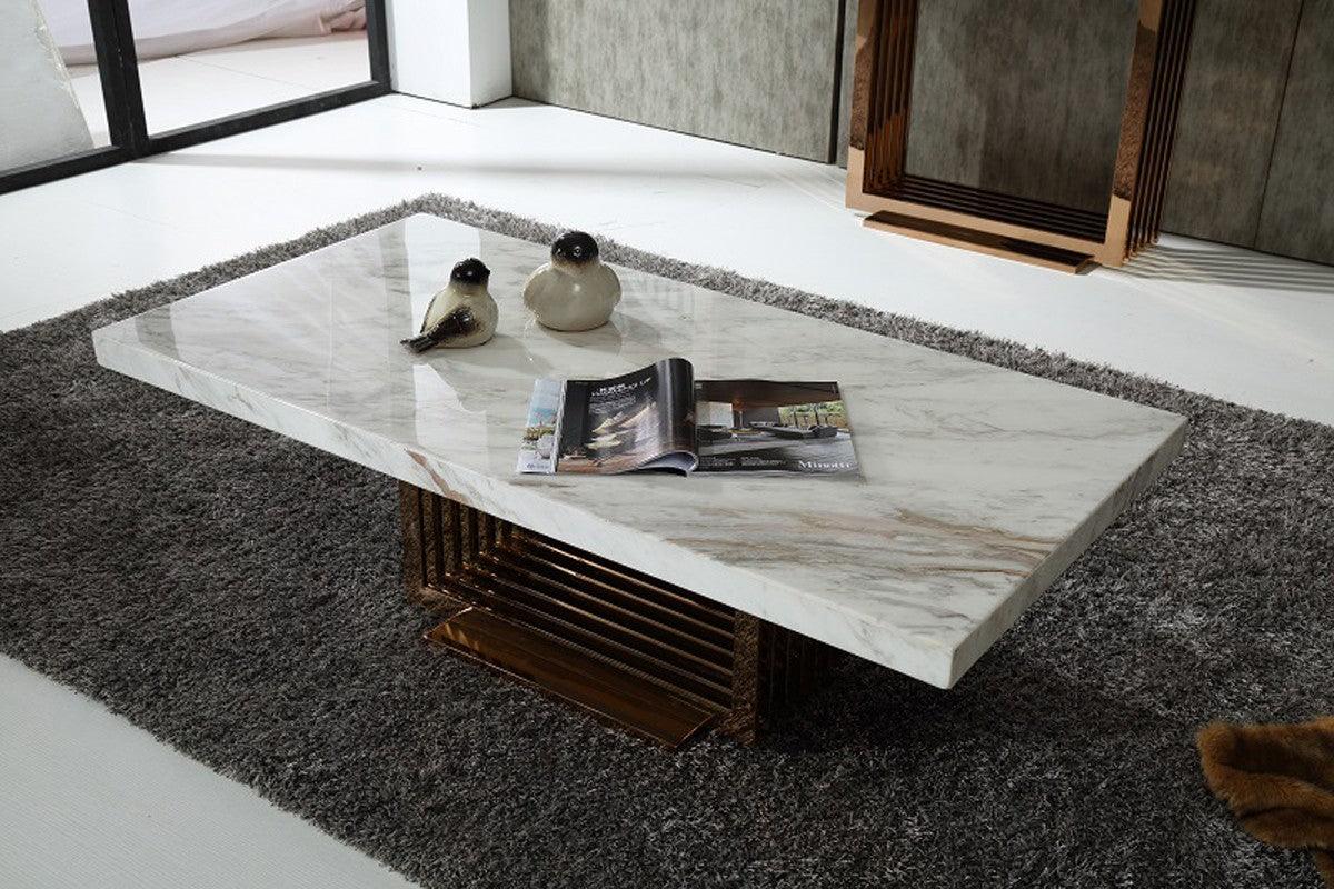 Luxury Modern Kingsley Coffee Table European Style for Villa