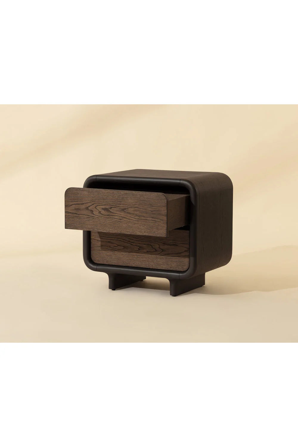 Luxury Modern Koa Nightstand European Style for Villa