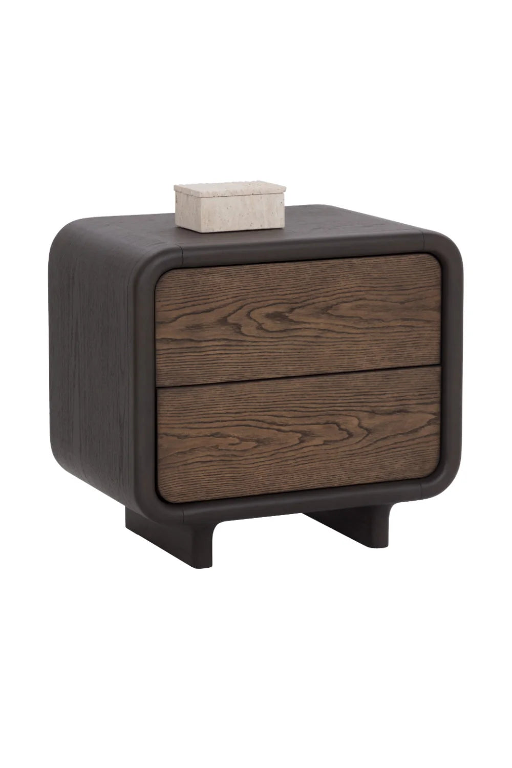 Luxury Modern Koa Nightstand European Style for Villa
