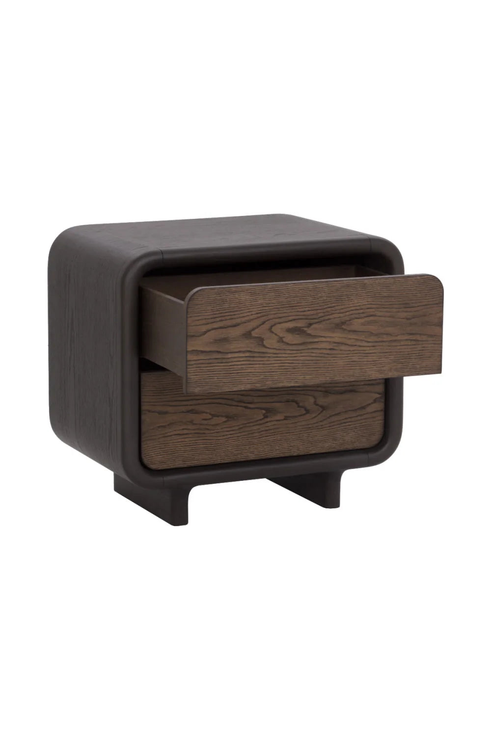 Luxury Modern Koa Nightstand European Style for Villa