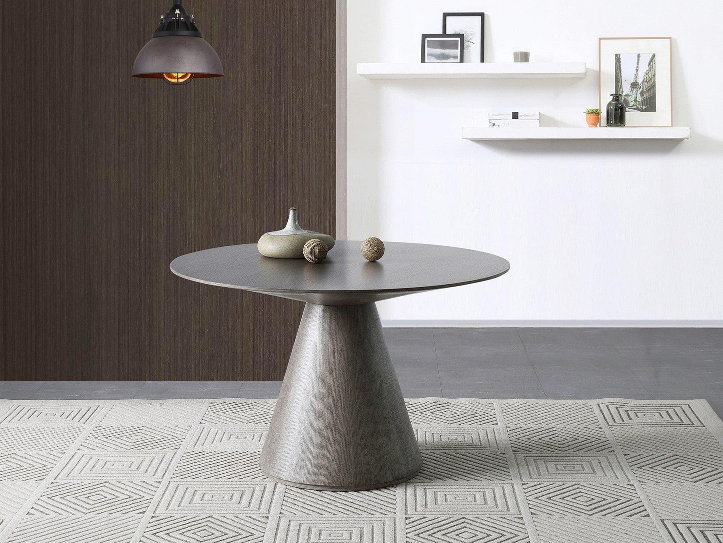Luxury Modern Kora Round Dining Table European Style for Villa