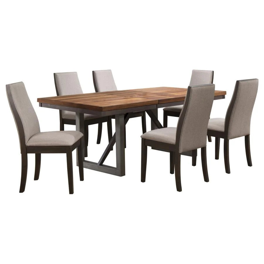 Luxury Modern Krystal Dining Set European Style for Villa