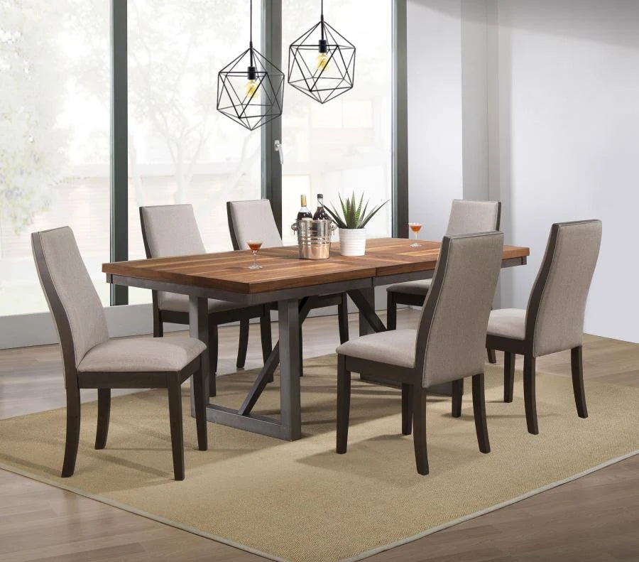Luxury Modern Krystal Dining Set European Style for Villa