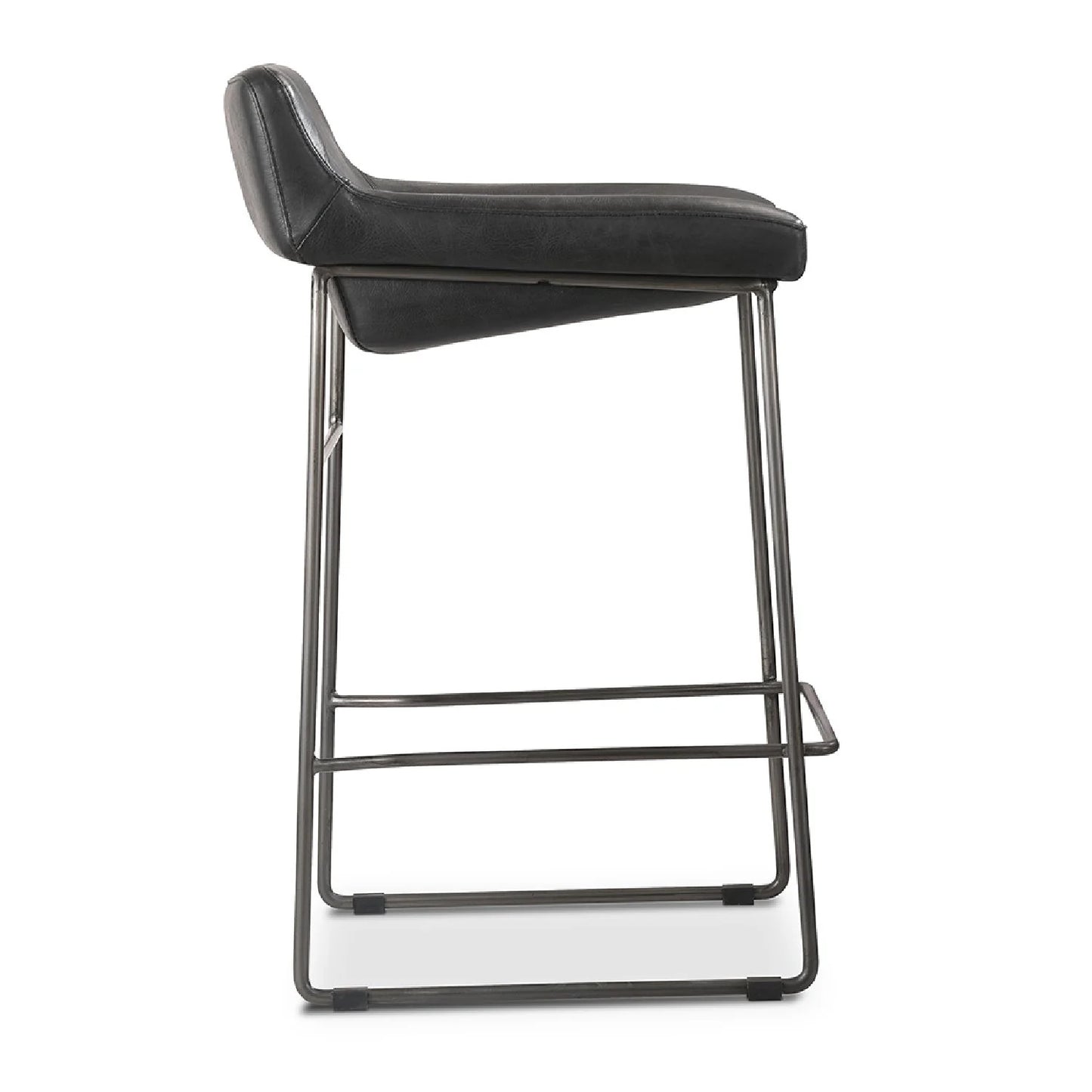 Luxury Modern Leather Counter Stools European Style for Villa