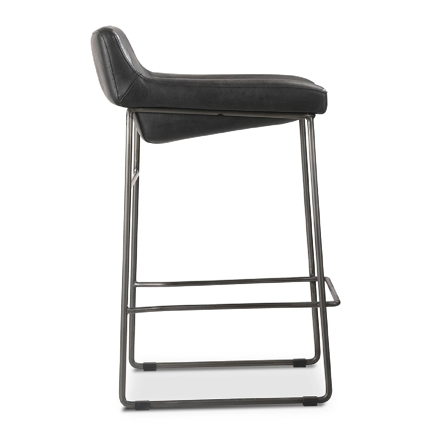 Luxury Modern Leather Counter Stools European Style for Villa