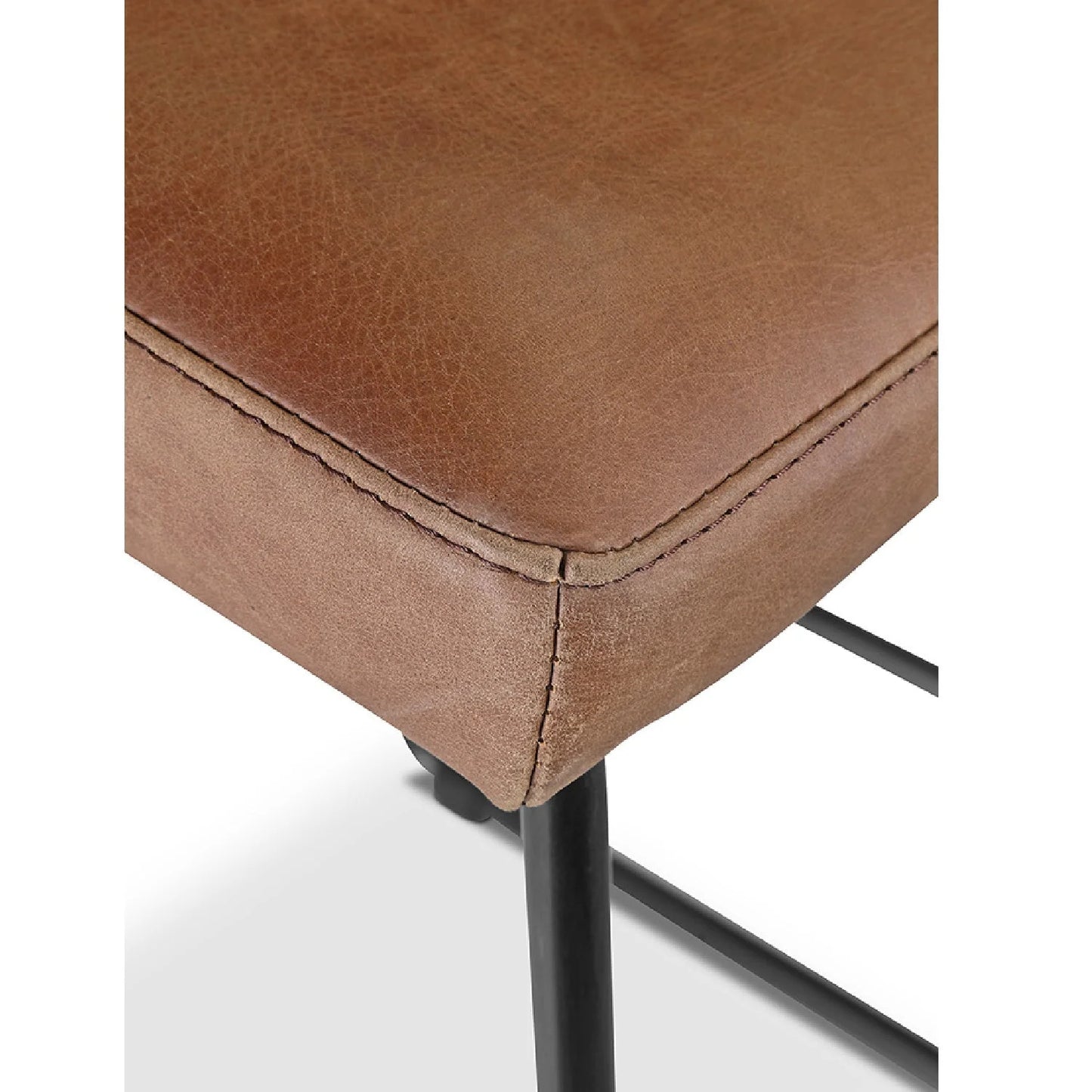 Luxury Modern Leather Counter Stools European Style for Villa