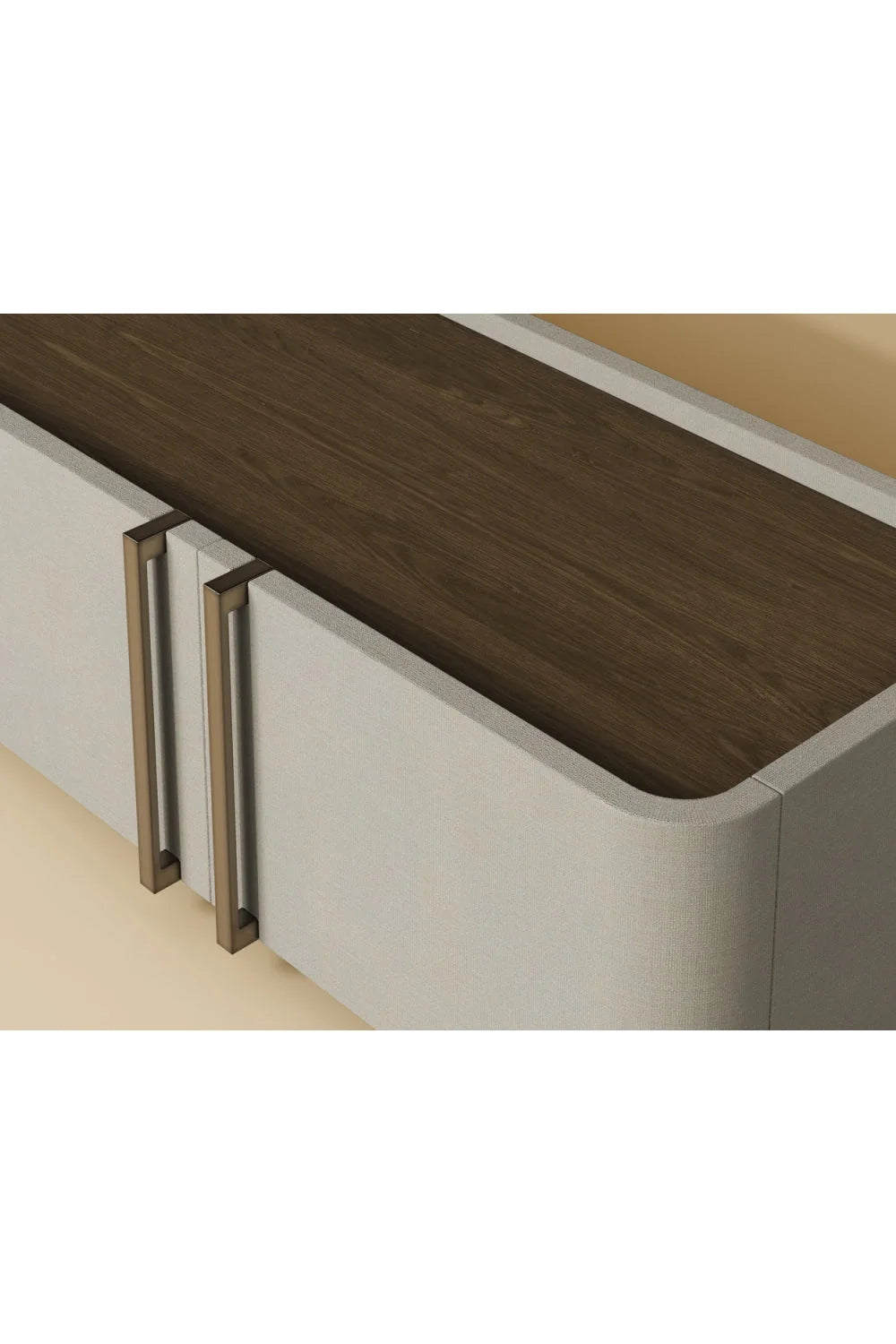 Luxury Modern Leather Storage Cabinet European Style for Villa