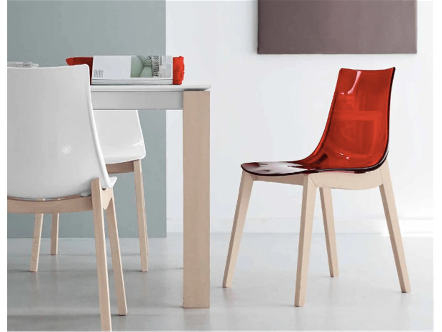 Luxury Modern Led Dining Chair European Style for Villa