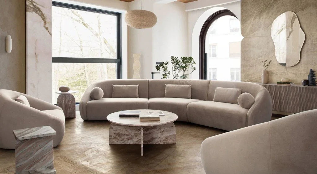 Luxury Modern Lena Sofa European Style for Villa