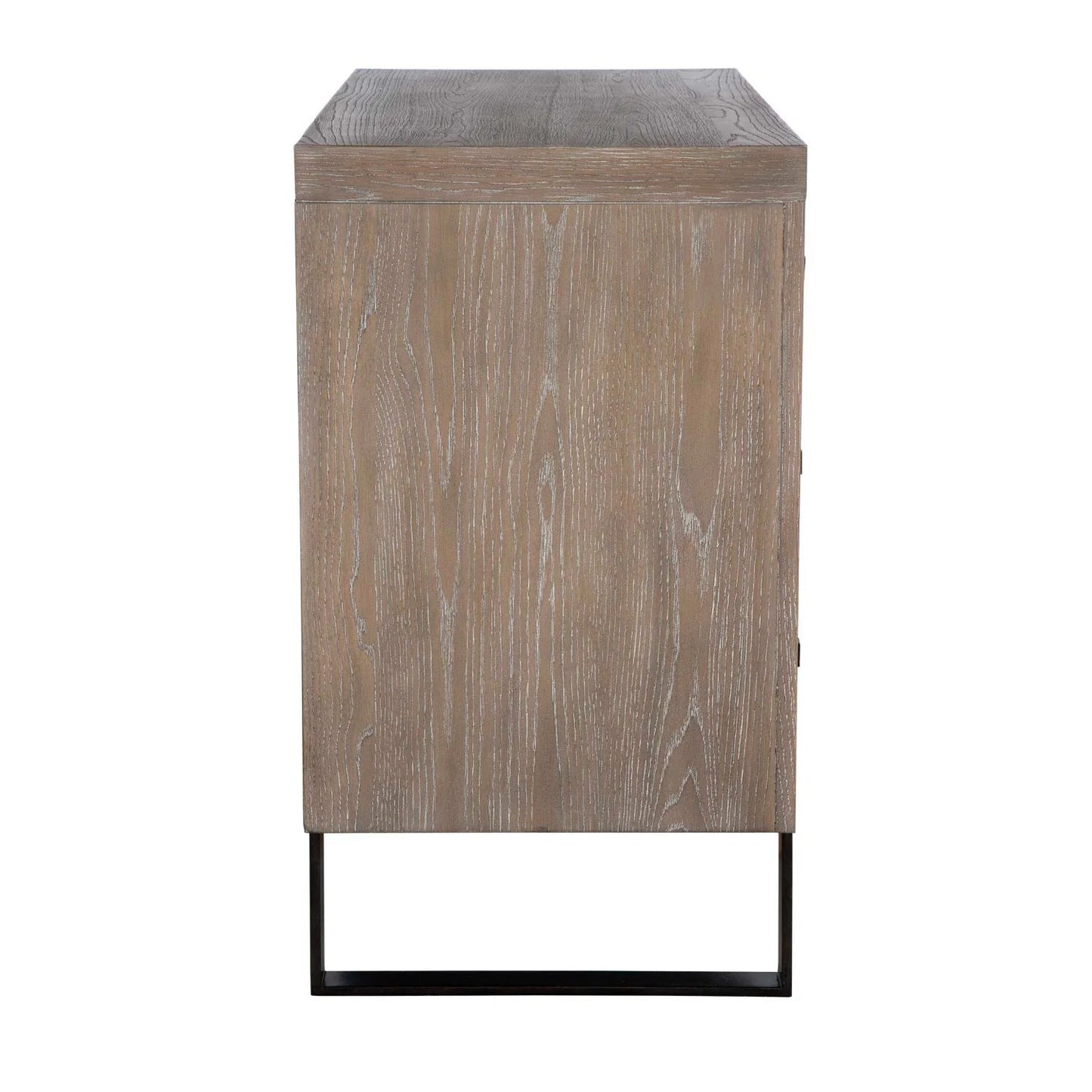 Luxury Modern Light Oak 4-Drawer Chest European Style for Villa