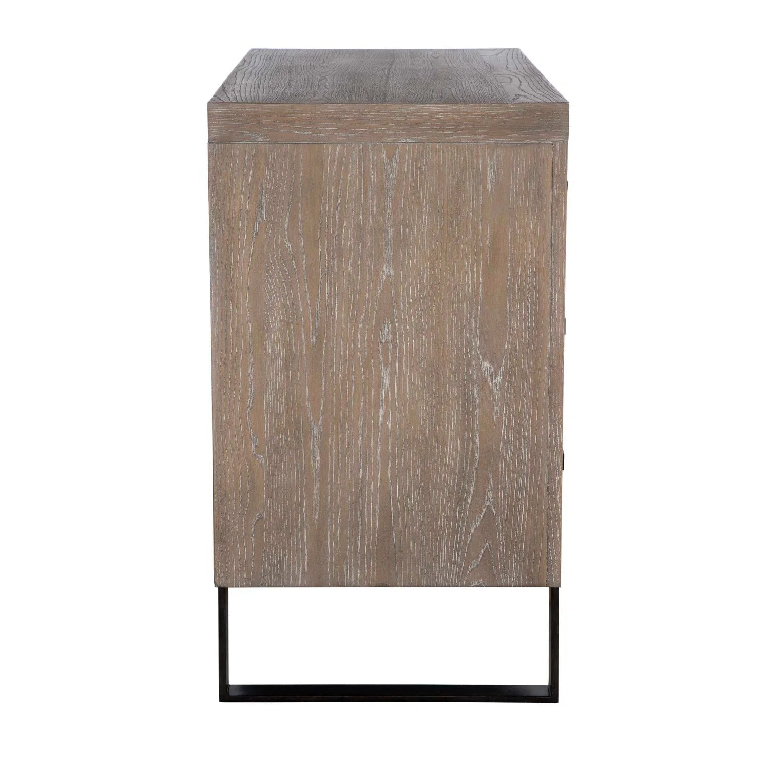 Luxury Modern Light Oak 4-Drawer Chest European Style for Villa