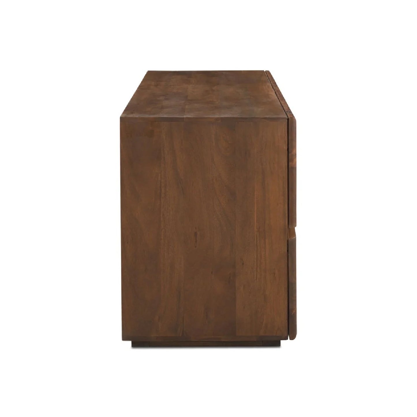 Luxury Modern Live-Edge Acacia 4-Drawer Dresser European Style for Villa
