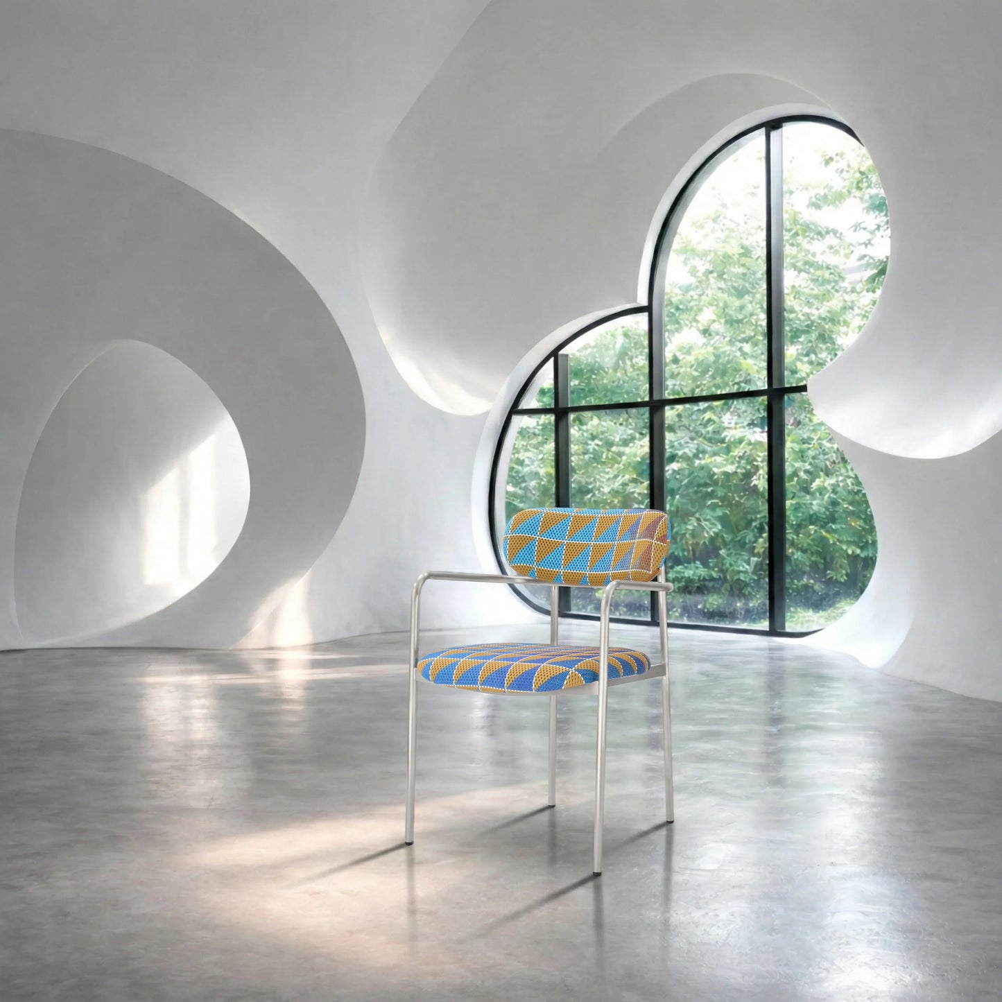 Luxury Modern Loop Chair European Style for Villa